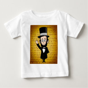 Honest Abe and His Gettysburg Address Baby T-Shirt