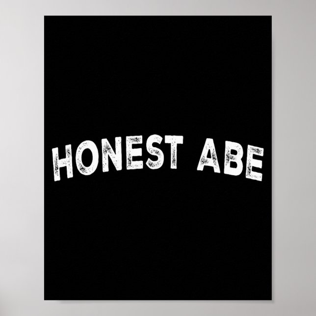 Honest Abe  Poster (Front)