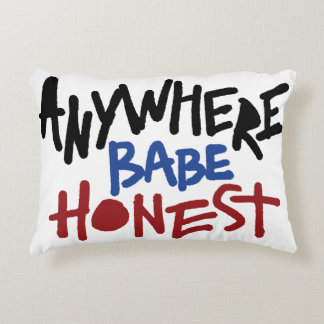 Honest babe can sleep well decorative cushion