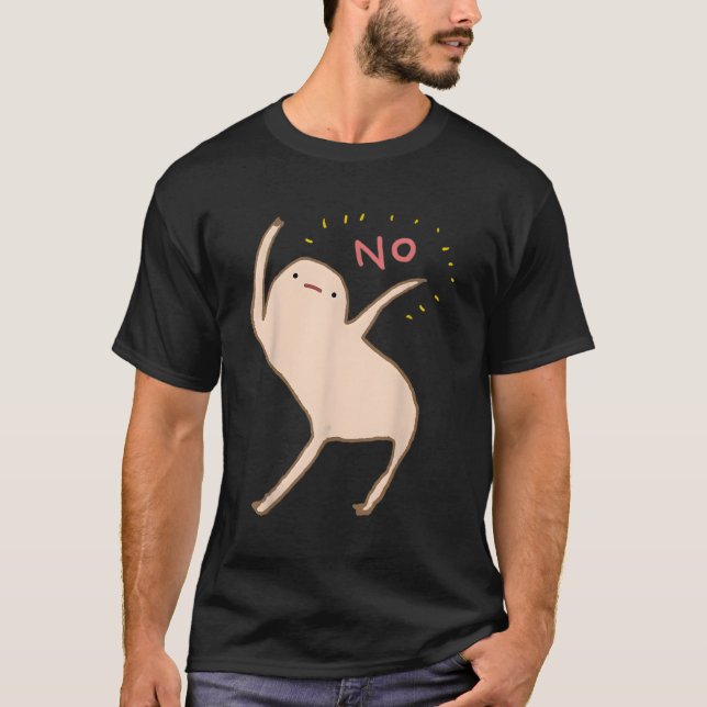 Honest Blob Says No T-Shirt (Front)