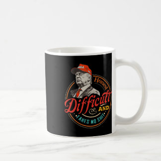 Honest Difficult And Takes No Sh Funny Retro Vinta Coffee Mug