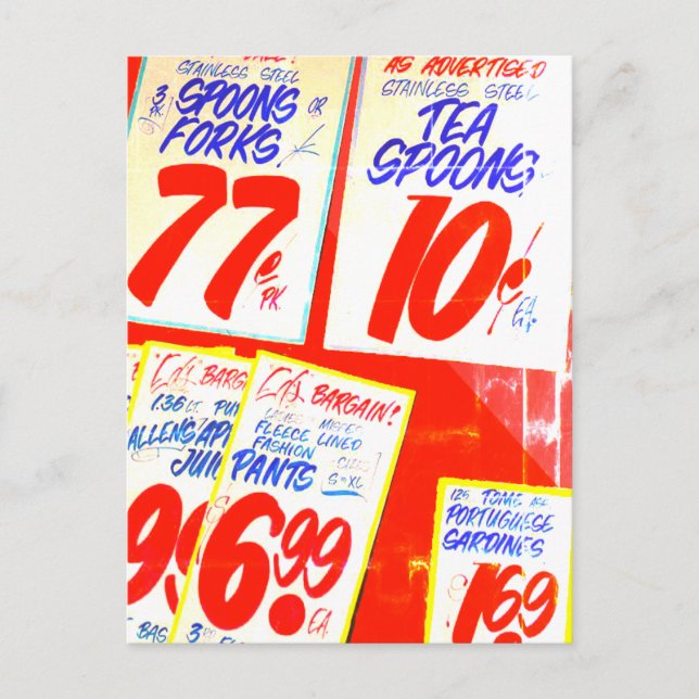 Honest Ed's Toronto Postcard (Front)