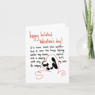 Honest Valentine (cats): cards
