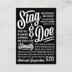 Honestly Stag & Doe Ticket