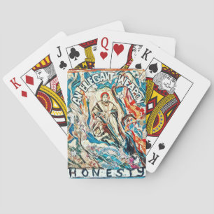 Honesty, an elegant weapon. playing cards