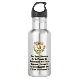 Honesty Integrity Respect MXT 532 Ml Water Bottle