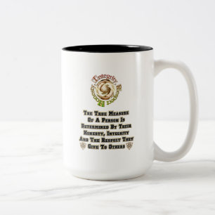 Honesty Integrity Respect MXT Two-Tone Coffee Mug