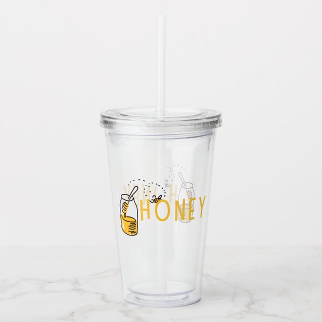 Honey Acrylic Tumbler (Front)