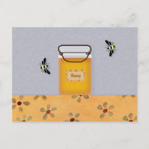 Honey and Bees Recipe Card