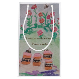 Honey and Bees Small Gift Bag