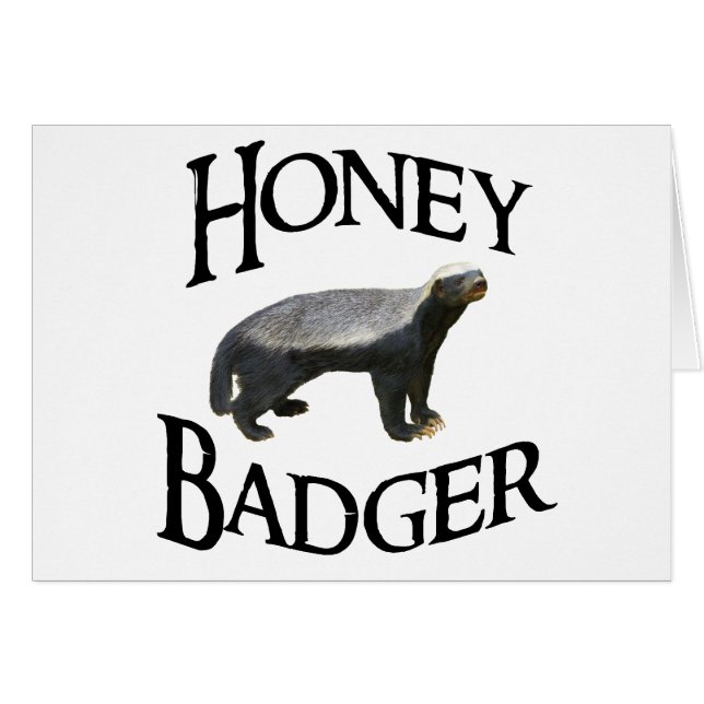 Honey Badger (Front Horizontal)
