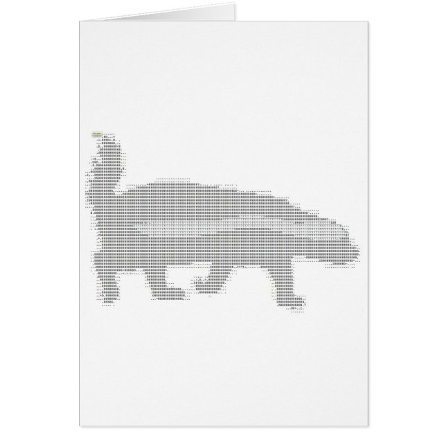 honey badger ascii (Front)