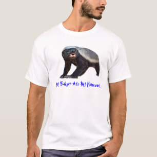 Honey Badger Ate My Homework T-Shirt