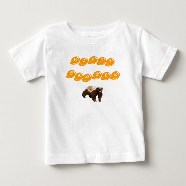 Honey Badger Baby T-Shirt (Front)