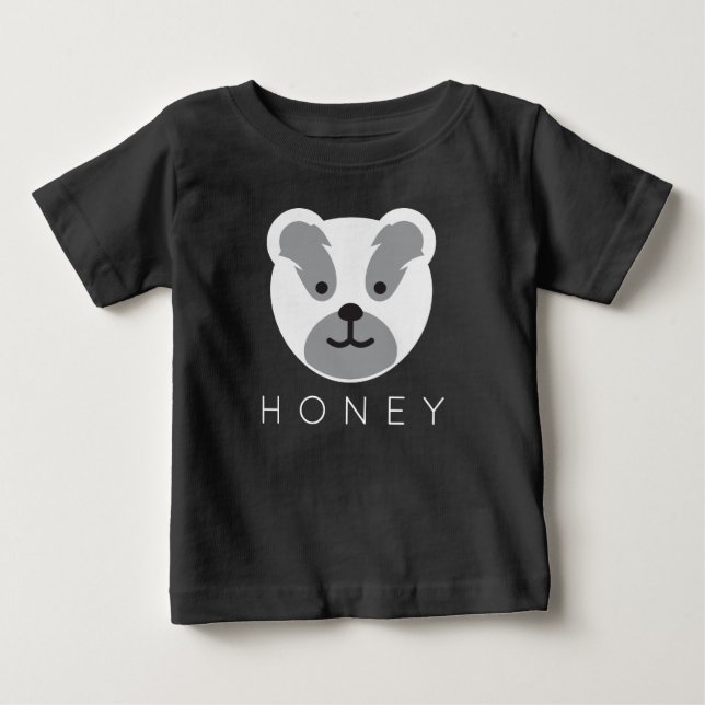 Honey Badger Baby T-Shirt (Front)