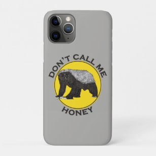 Honey Badger badass quote Case-Mate iPhone Case