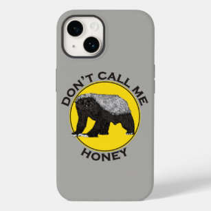 Honey Badger badass quote Case-Mate iPhone Case