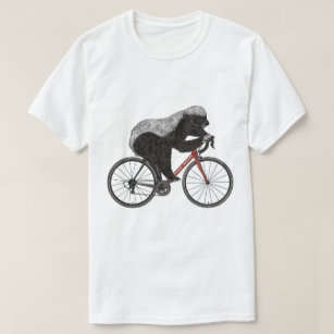 Honey Badger Bicycle riding T-Shirt