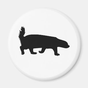 Honey Badger Black Magnet