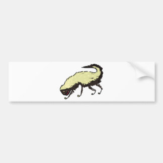 Honey Badger Bumper Sticker