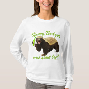 Honey Badger Cares About Beer T-Shirt