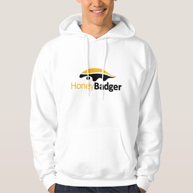 Honey Badger Classic Logo Hoodie (Front)