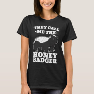 Honey Badger Claws Weasel Wolverines Carnivora  Id T-Shirt