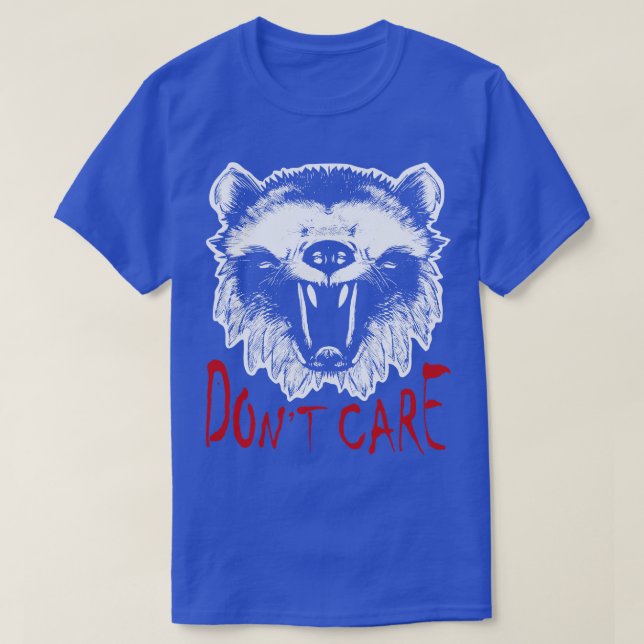 Honey Badger Design Honey Badger Dont e T-Shirt (Design Front)