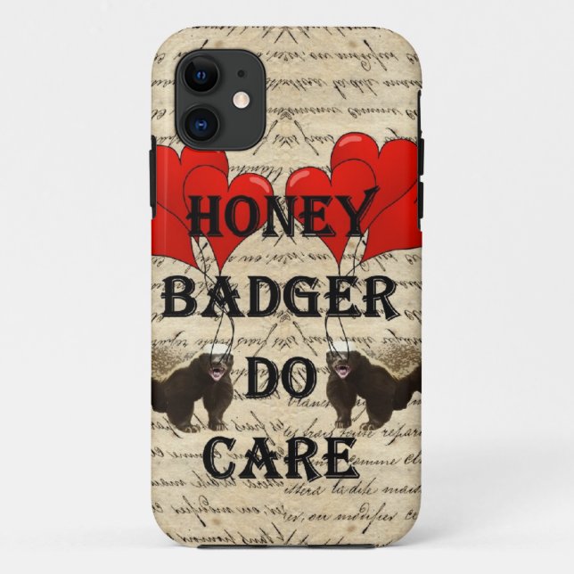 Honey badger do care Case-Mate iPhone case (Back)