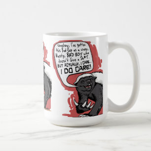 Honey Badger does Care Coffee Mug
