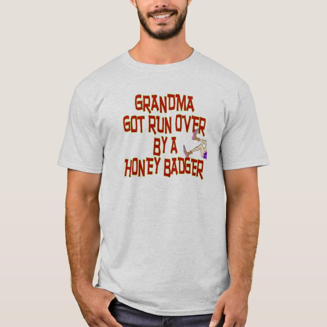 Honey Badger Funny T-shirts (Front)