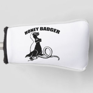 Honey badger golf head cover