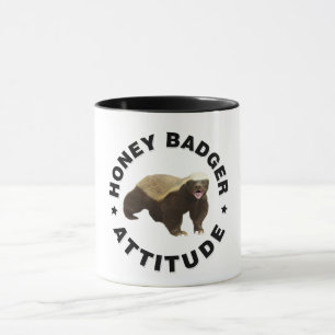 Honey badger has Attitude Mug