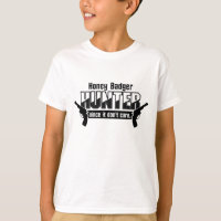Honey Badger Hunter shirt - choose style & color