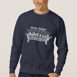 Honey Badger Hunter shirt - choose style & colour