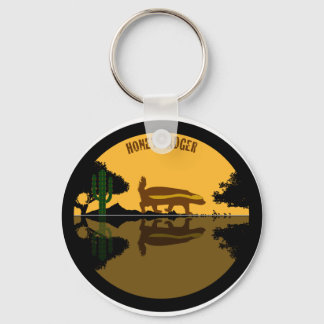honey badger key ring