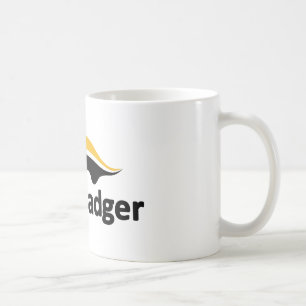 Honey Badger Logo Coffee Mug