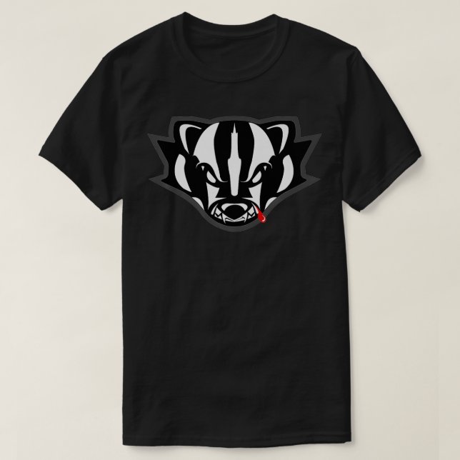 Honey Badger Logo No Tet Premium  T-Shirt (Design Front)
