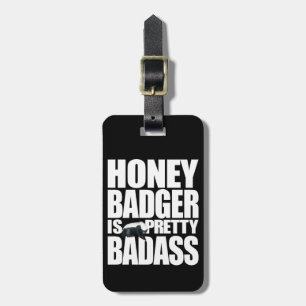 Honey Badger Luggage Tag