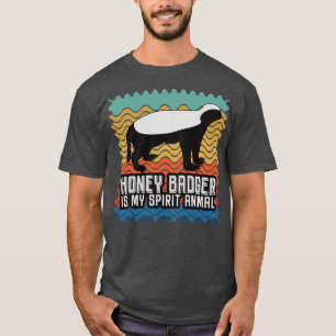 Honey Badger Spirit Animal  T-Shirt