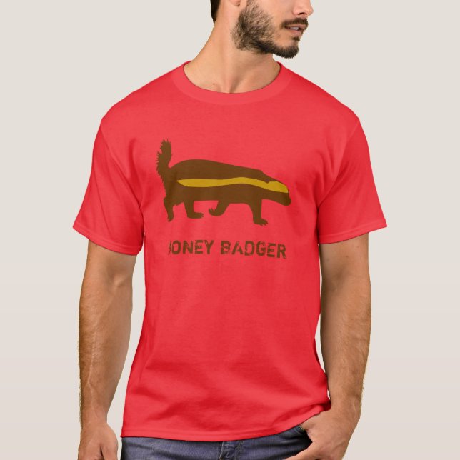 honey badger T-Shirt (Front)