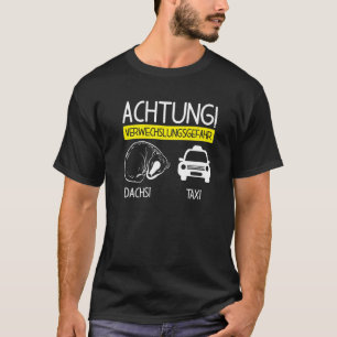 honey badger Taxi car nature T-Shirt