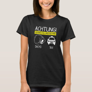 honey badger Taxi car nature T-Shirt