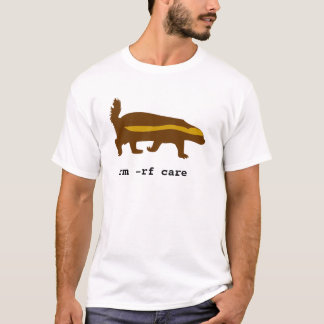Honey Badger UNIX T-Shirt