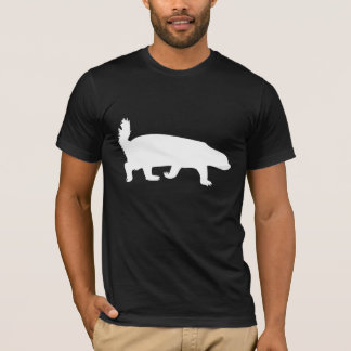 Honey Badger White T-Shirt