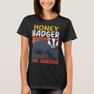 Honey Badger  Wildlife Animal Ratel  4 T-Shirt