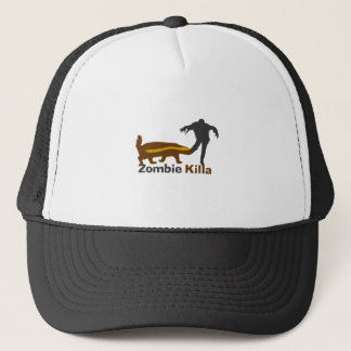 Honey Badger Zombie Killa Trucker Hat