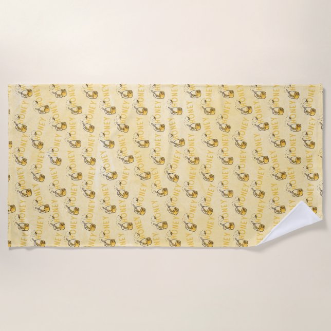 Honey Beach Towel (Front)