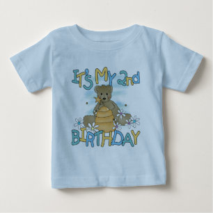 Honey Bear 2nd Birthday T-shirts and Gifts