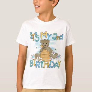 Honey Bear 2nd Birthday T-shirts and Gifts